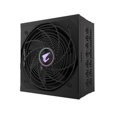 Блок питания, Gigabyte, AORUS ELITE P1000W 80+ Platinum Modular PCIe 5.0 (GP-AE1000PM PG5), 1000W, 80 PLUS Platinum, ATX, APFC, 20+4 pin, 2*4+4pin, 8*Sata, 4*Molex, 6*PCI-E 6+2 pin, 1*PCI-E 16 pin, Вентилятор 120 мм, Кабель питания, Чёрный