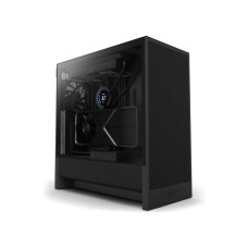 Компьютерный корпус, NZXT, H5 Flow Black, CC-H52FB-01, Mid-Tower, E-ATX / ATX / Micro-ATX / Mini-ITX, USB 3.2 Gen. 2*1 Type C*1, Type-A *1, HD Audio/mic, 1*120мм вентилятор, Высота процессорного кулера до 170мм, Длина VGA до 410мм