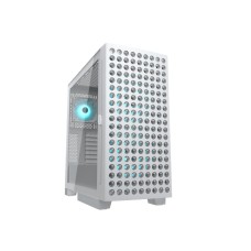 Компьютерный корпус, Cougar, Airface ECO RGB White, E-ATX/CEB/ATX/Micro ATX/Mini ITX, USB Type-C/2*3.0, HD-Audio+Mic, Кулер 2*18см/1*12см ARGB, Высота процессорного кулера до 190 мм, Длина VGA до 390мм, 2*3.5