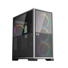 Компьютерный корпус, 1STPLAYER, IF8 BK, IF8-BK-4FO7-14, EATX / ATX / M-ATX / ITX, 3*3.5"/3*2.5", Кулер 4*14см, Высота кулера до 180 мм, Длина VGA до 435 мм, 440223480 мм, Без Б/П, Черный