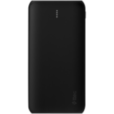 ttec PowerSlim DUO 10000 mAh Powerbank, Black (2BB163S)