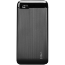 ttec PowerSlim LCD 10000 mAh Powerbank, Black (2BB183S)