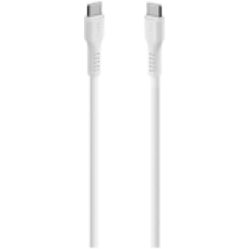 Кабель для телефона TTEC USB-C - USB-C 60W PD/QC Fast Charging/Data Cable 120 cm White
