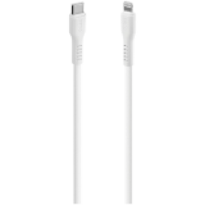 ttec USB-C - Lightning Charge/Data Cable 120cm White