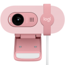 LOGITECH Brio 100 Full HD Webcam - ROSE - USB
