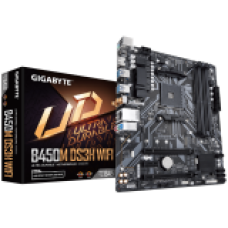 Материнская плата GIGABYTE MB AM4 B450 4 x DDR4 1 x M.2 4 x SATA 1 x HDMI Micro ATX