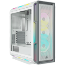 Corsair iCUE 5000T RGB Tempered Glass Mid-Tower Smart Case, White, EAN: 0840006645184