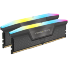 Corsair DDR5, 5600MT/s 32GB 2x16GB DIMM, Unbuffered, 36-36-36-76, Std PMIC, AMD EXPO, VENGEANCE RGB DDR5 Cool Grey Heatspreader, RGB LED, 1.25V, EAN:0840006600091