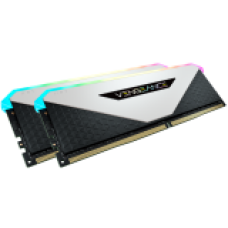 Corsair DDR4, 3200MHz 16GB 2x8GB Dimm, Unbuffered, 16-20-20-38, XMP 2.0, Vengeance RGB RT, RGB LED, Black PCB, 1.35V, for AMD Ryzen, EAN:0840006650485
