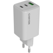 Зарядное устройство Canyon CU65ACC GaN 65W White