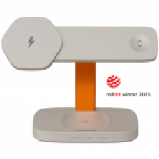 Зарядное устройство Canyon CNS-WCS310 3in1 Light Grey/Orange