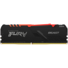 Kingston 8GB 3600MT/s DDR4 CL17 DIMM FURY Beast RGB, KF436C17BBA/8