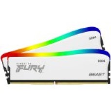Kingston 32GB 3600MT/s DDR4 CL18 DIMM (Kit of 2) FURY Beast White RGB SE, KF436C18BWAK2/32