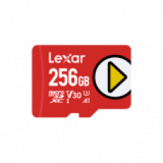 Lexar® 256GB PLAY microSDXC™ UHS-I cards, up to 150MB/s read C10 A1 V30 U3, EAN: 843367121786