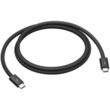 Кабель круглый Apple Thunderbolt 4 (USB Type-C) - Thunderbolt 4 (USB Type-C) черный 1 м