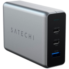 Сетевое зарядное устройство Satechi 100W USB-C PD серый