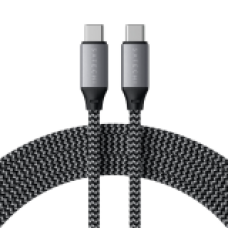 Кабель Satechi USB-C to USB-C 100W Charging Cable, Space Gray