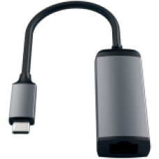 Сетевой адаптер Satechi Type-C - Gigabit Ethernet, Серый (ST-TCENM)