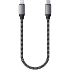 Кабель Satechi USB-C to Lightning Cable, 25 см Space Gray