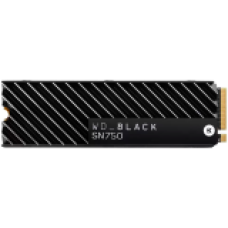 WD SSD BLACK SN750 500Gb M.2 2280 NVMe Read/Write: 3430 / 2600 MB/s, 420k/380k IOPS, TBW 300TB Heatsink