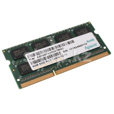 SO-DIMM 8GB DDR3 PC12800/1600Mhz Apacer, BOX (DS.08G2K.KAM)