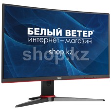 Монитор Игровой 27" AOC C27G2AE/BK/01 Curved VA 165Hz 0.5ms 250cd/m 4000:1 2xHDMI1xD-SUB 2x2W