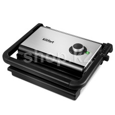 Гриль Kitfort КТ-1637, Black-Steel