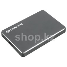 Внешний жесткий диск 1000Gb 2.5  , Transcend StoreJet 25C3, Gray