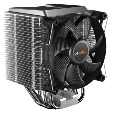 Кулер для процессора,Bequiet!, Shadow Rock 3, BK004, Intel: 1700/1200/2066/1150/1151/1155/2011(-3) Square ILM, AMD: AM5/AM4, TDP 190W, 120мм Shadow Wings 2 PWM high-speed, 1600 об.мин, 49.2/83.6CFM, 24.4 dB(A), 4-pin PWM, 96x130x163мм, Серебристый