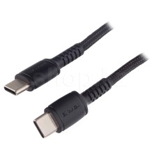 Кабель интерфейсный для USB Type-C Awei CL-71T, 1m, Black