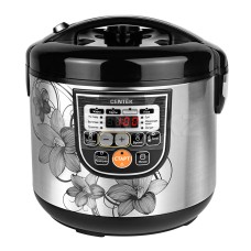 Мультиварка Centek CT-1498, Black-Steel
