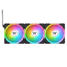 Комплект вентиляторов для корпуса Thermaltake Swafan EX14 RGB PC Cooling, 14cm, Black