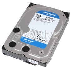 Жесткий диск HDD 6000 Gb Western Digital (WD60EZAZ), 3.5", 256Mb, SATA III, Blue