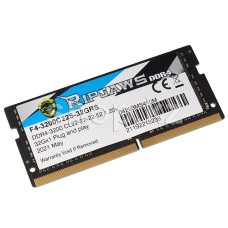 SO-DIMM 32GB DDR4 PC25600/3200MHz G.SKILL Ripjaws, BOX (F4-3200C22S-32GRS)