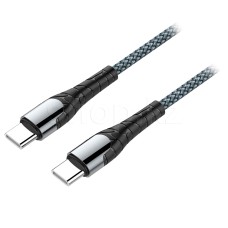 Кабель интерфейсный для USB Type-C LDNIO LC101, 1m, Gray