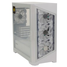 Корпус GameMax Destroyer TGW, White