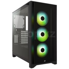 Корпус Corsair iCUE 4000X RGB, Black