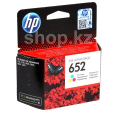 Картридж HP F6V24AE No 652, Color