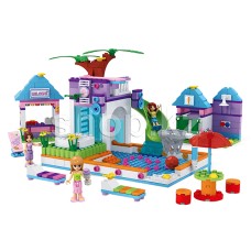 Конструктор игровой Ausini, Мир чудес: Девчонки у бассейна