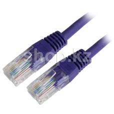 Patch cord RJ-45 5е cat Cablexpert PP12-5M/V, UTP, 5m, Violet
