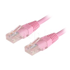 Patch cord RJ-45 5е cat Cablexpert PP12-0.5M/RO, UTP, 0.5m, Pink
