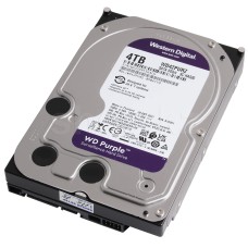 Жесткий диск HDD 4000 Gb Western Digital (WD42PURZ), 3.5", 256Mb, SATA III, Purple