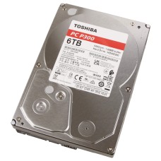 Жесткий диск HDD 6 TB Toshiba P300 (HDWD260UZSVA), 3.5", 128 MB, SATA III