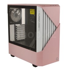 Корпус GameMax Contac Turbo COC(MFG.T806), Pink-White