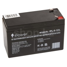 Аккумулятор для ИБП IPower IPL-9-12/L, 9Ah/12V