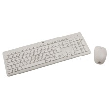 Клавиатура HP 230, White, USB + мышь