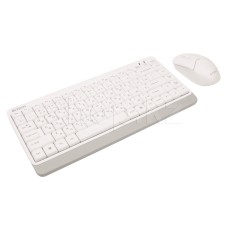 Клавиатура A4Tech Fstyler FG1112, White, USB + мышь