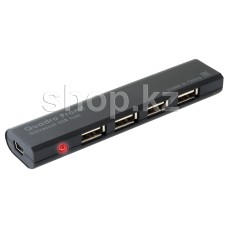 USB HUB 4-port USB 2.0 Defender Quadro Promt, Black