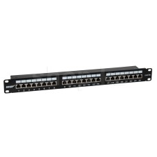 Patch panel 24-port SHIP P197-24M, FTP, 19", 1U, Cat. 5e