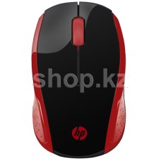 Мышь HP 200, Red, USB